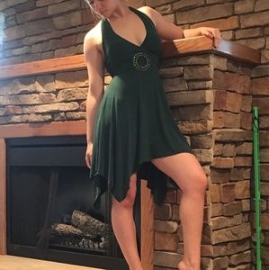 Von Mozart Emerald Green Dress